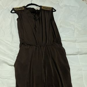 Michael Kors Brown Jumpsuit